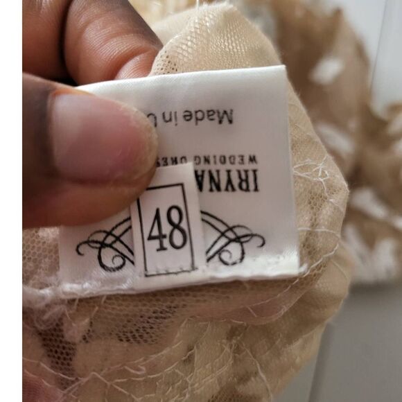 Iryna kotapska Wedding Dress Size 48  US 10 - Picture 8 of 14